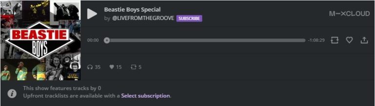 Beastie Boys Special by @LIVEFROMTHEGROOVE