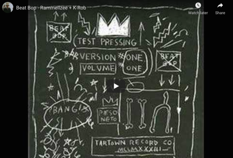 Beat Bop – Rammellzee + K-Rob