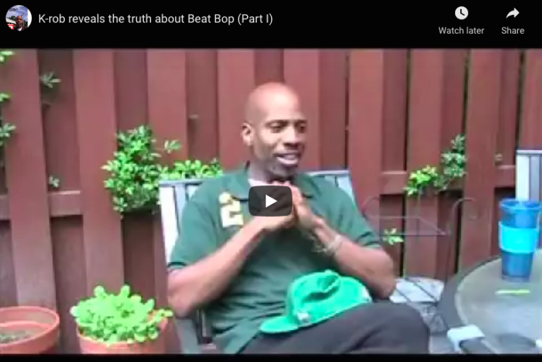 K-rob reveals the truth about Beat Bop (Part I & 2)