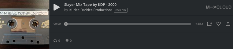 Slayer Mix Tape by KDP – 2000