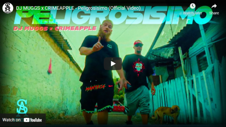 DJ MUGGS x CRIMEAPPLE – Peligrosisimo
