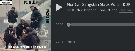 Nor Cal Gangstah Slaps Vol. 2 – KDP