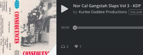 Nor Cal Gangstah Slaps Vol 3 – KDP – 2022