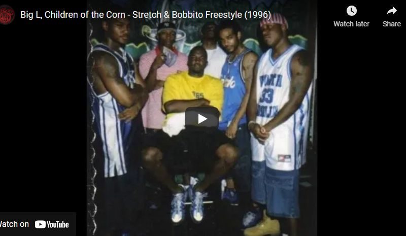 Big L, Children of the Corn – Stretch & Bobbito Freestyle (1996)
