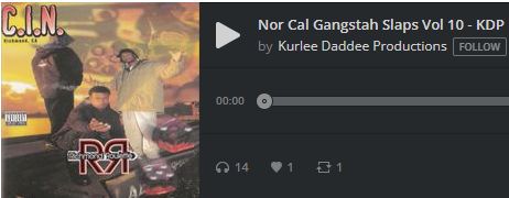 Nor Cal Gangstah Slaps Vol 10 – KDP