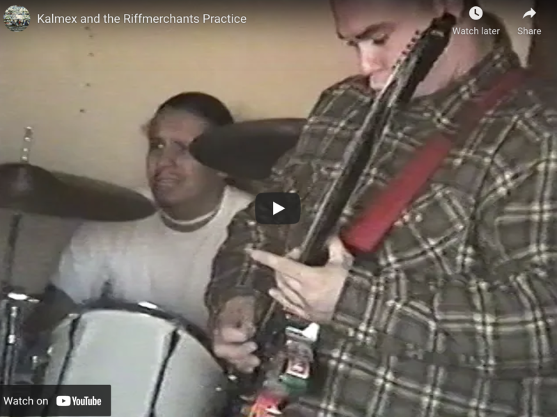 Kalmex and the Riffmerchants Practice – REPOST – New YouTube Channel