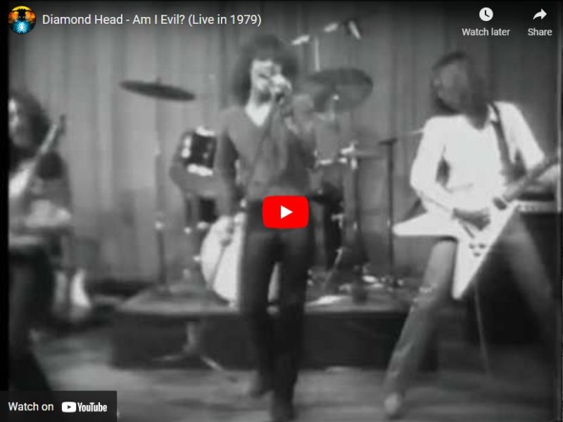 Diamond Head – Am I Evil? (Live in 1979)