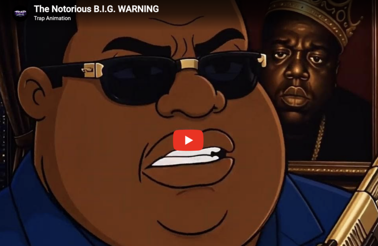 The Notorious B.I.G. – WARNING – Animated Video